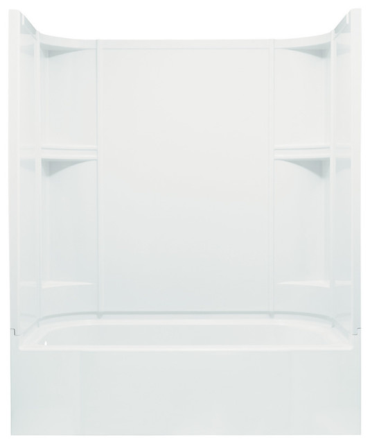 Sterling Accord 72"x30"x60" Vikrell Tub/Shower Contemporary Shower