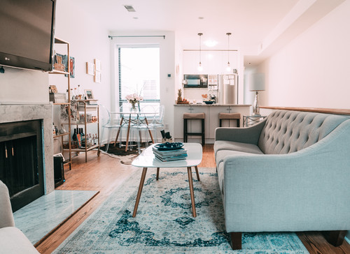 Apartment Tour and Interview on Houzz | Home | Cobalt Chronicles