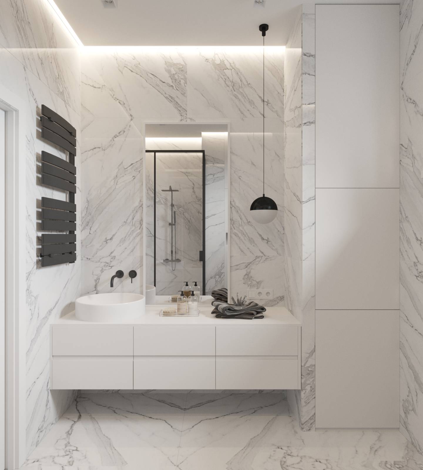 Санузел для частного дома с.Рощино