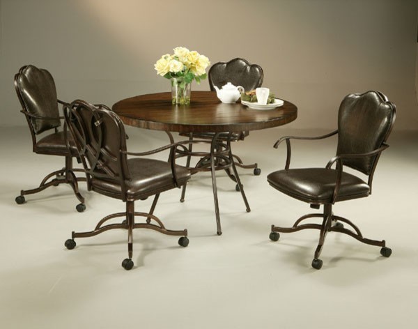Pastel Furniture - Westport 5 Piece Dining Table Set - WT-510-471- VN-160-AR-628