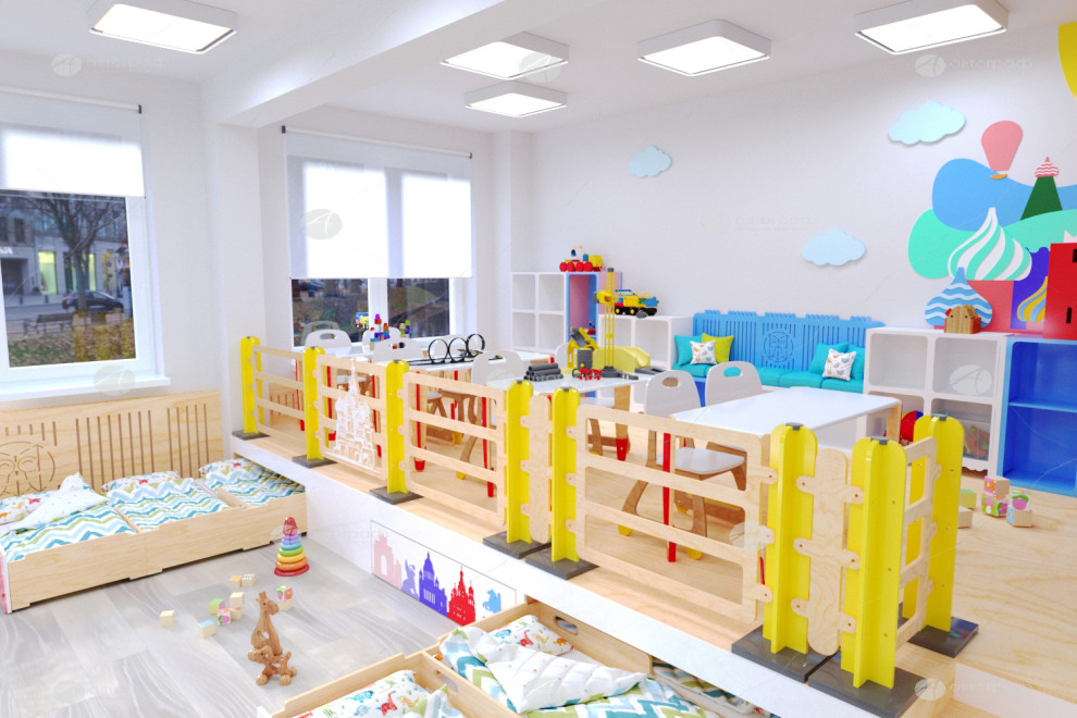 Дизайн-проект детского сада "Россия"