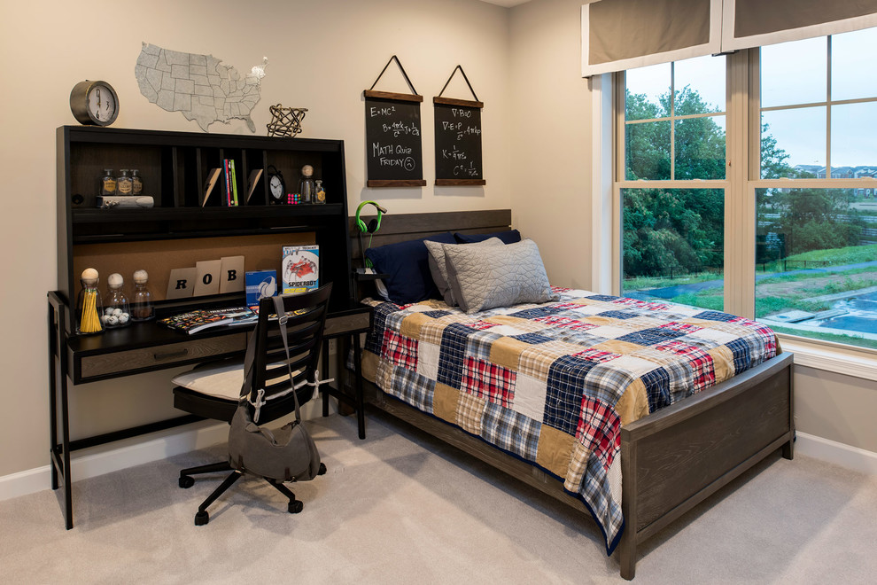 Transitional home design photo in Baltimore