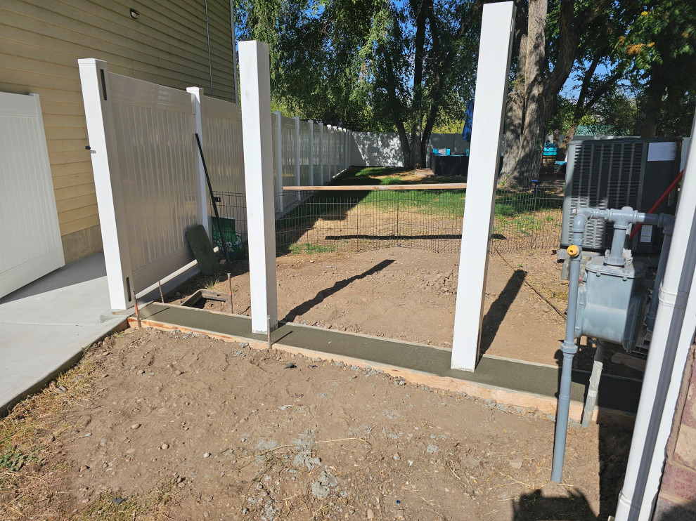 Simple Concrete Patio