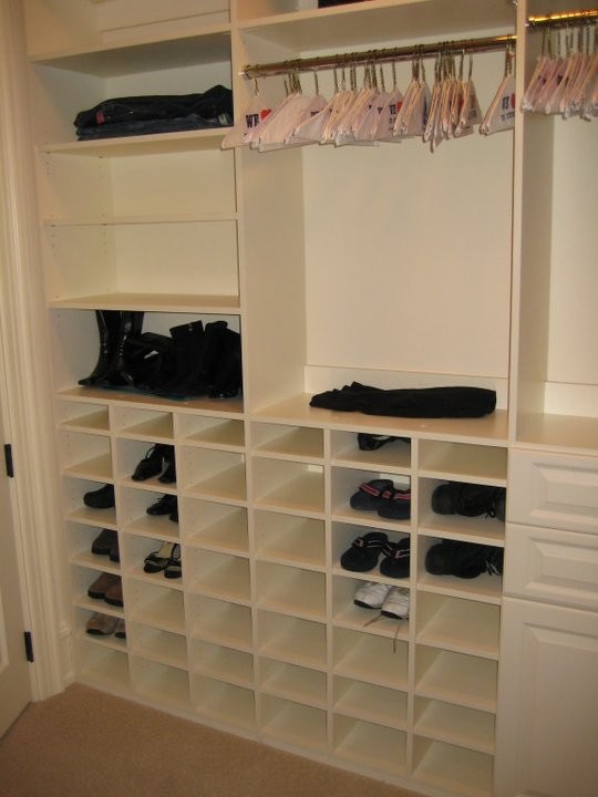 This is an example of a contemporary storage and wardrobe in Philadelphia.
