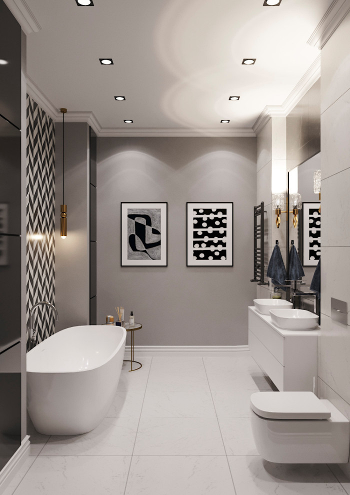 Проект квартиры "Современная графика"