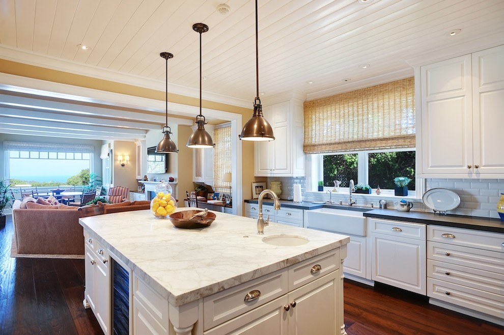 6950 Dume Dr - Beach Style - Kitchen - Los Angeles - by Burdge ...