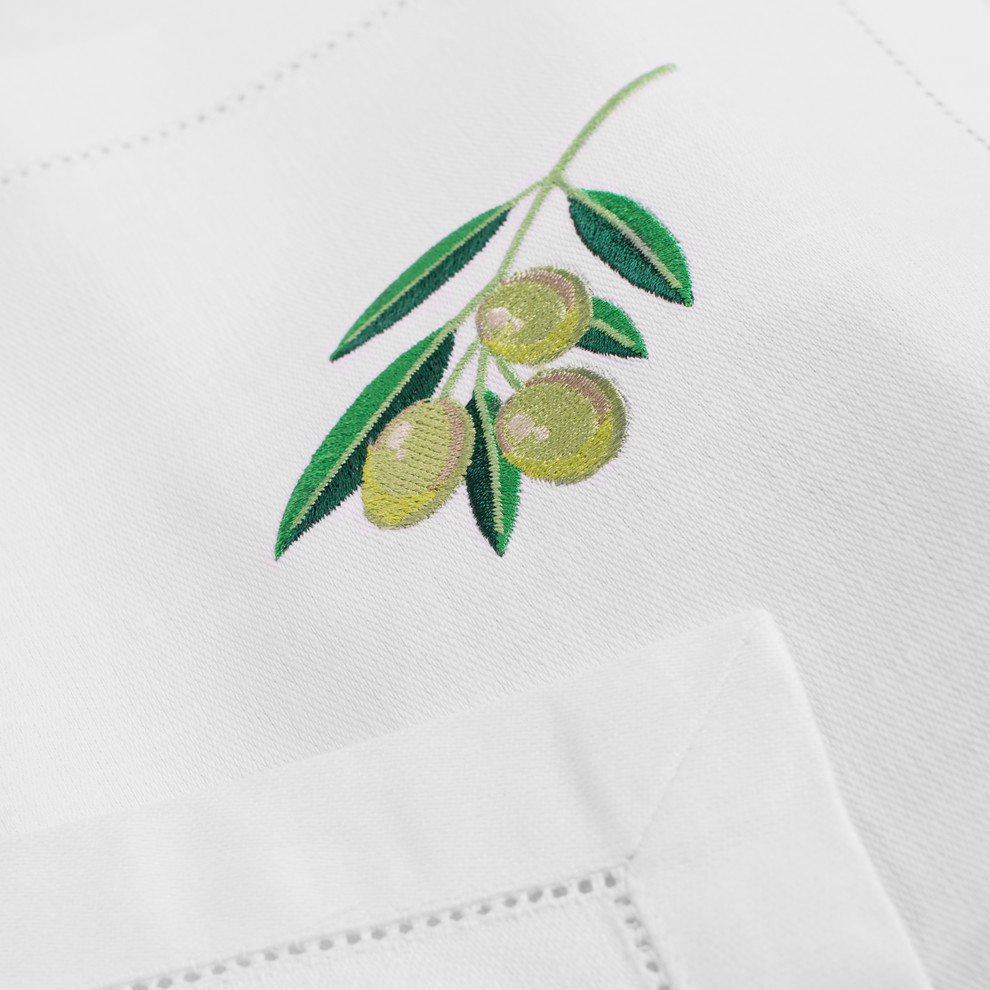 Вышивка на кухонных полотенцах