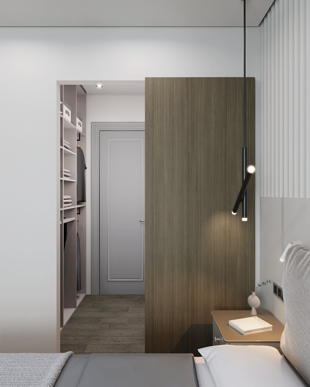 Дизайн интерьера квартиры с открытой террасой в жилом комплексе "Тармо"