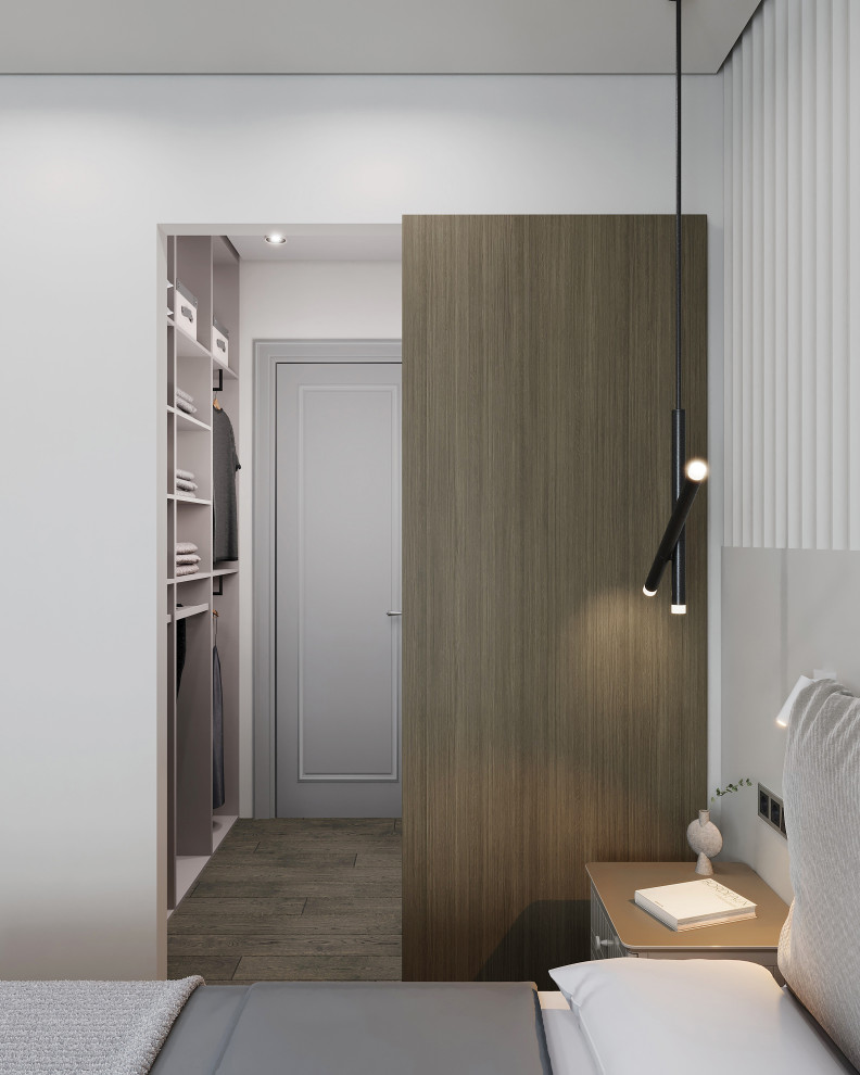 Дизайн интерьера квартиры с открытой террасой в жилом комплексе "Тармо"