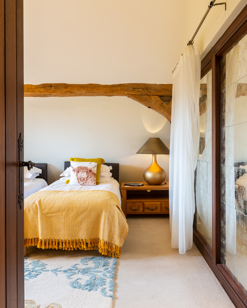 Farmhouse bedroom in Essex.