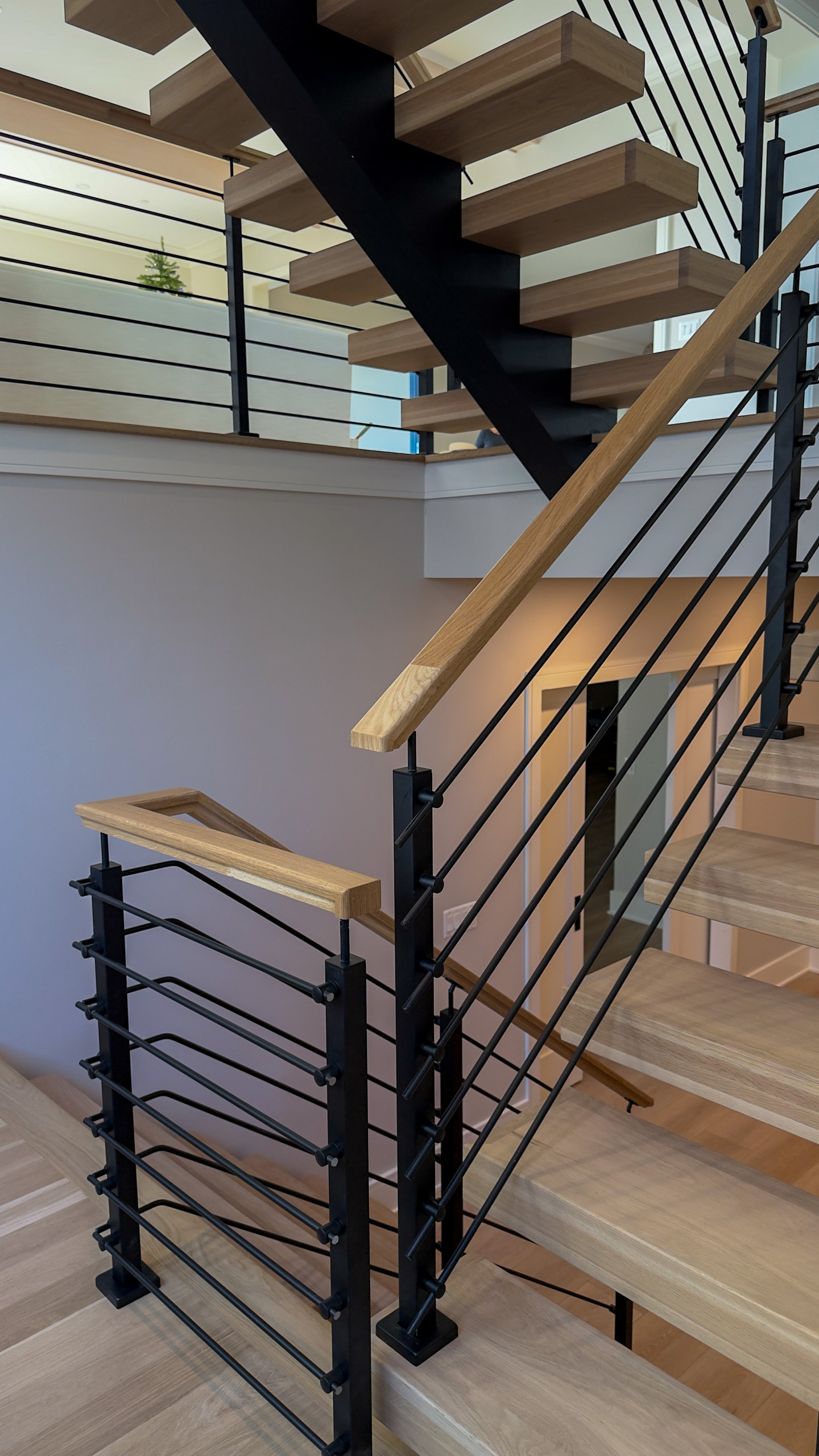 Project #147 | Modern Staircase with Seattle Style Stringer