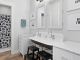 Transitional Bathroom by McCall Homes