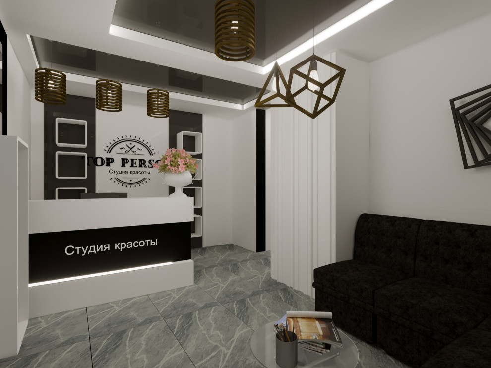 Дизайн проект салона красоты в Голубом