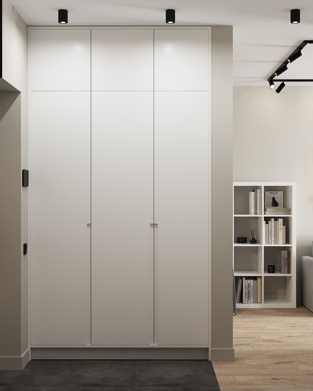 Интерьер однокомнатной квартиры под сдачу