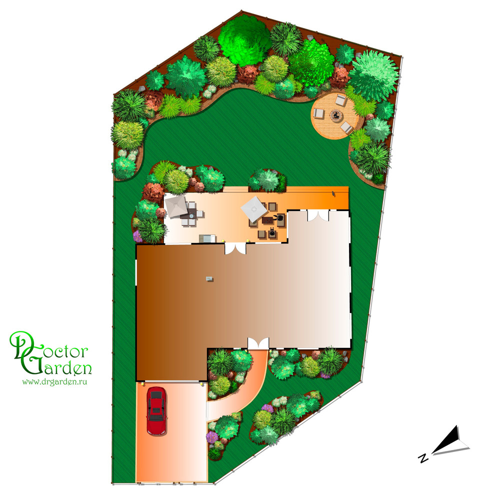 Композиции из хвойных