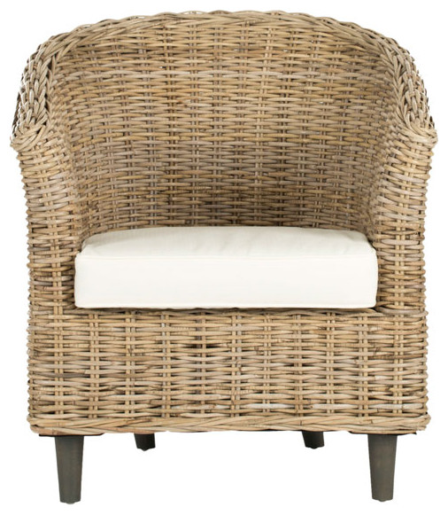 rattan barrel garden furniture