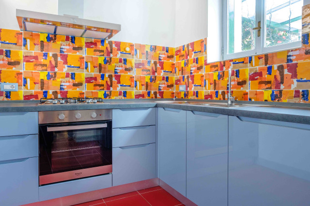 La Mini Casa mediterranean-kitchen