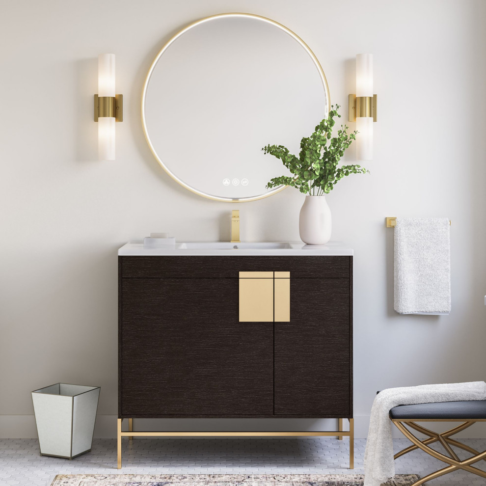Lockhart Bath Vanity Contemporary Bathroom Vanities And Sink