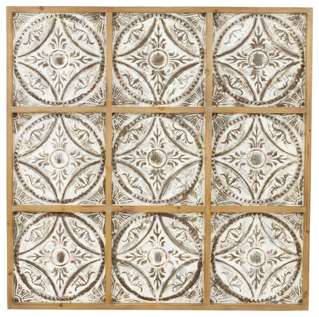 Sproule Large Wood Wall Decor French Country Wall Accents by Aspire Home Accents, Inc. Houzz