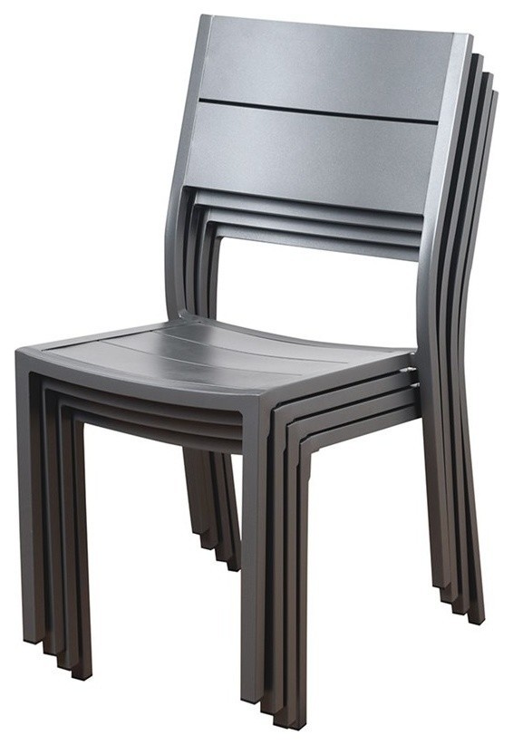 International Home Atlantic Koningsdam Patio Dining Chair (Set of 4)