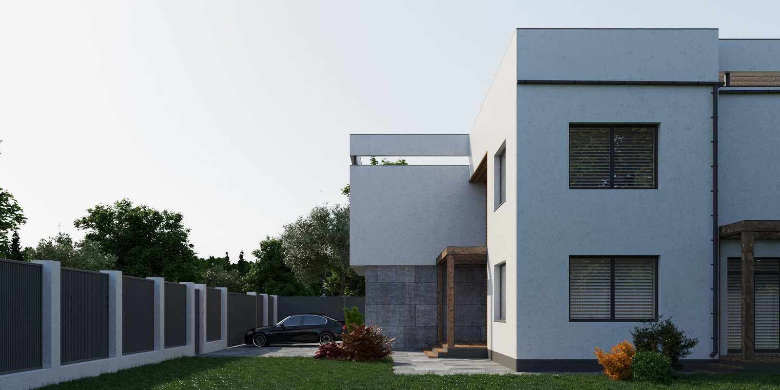 Вилла в современном стиле