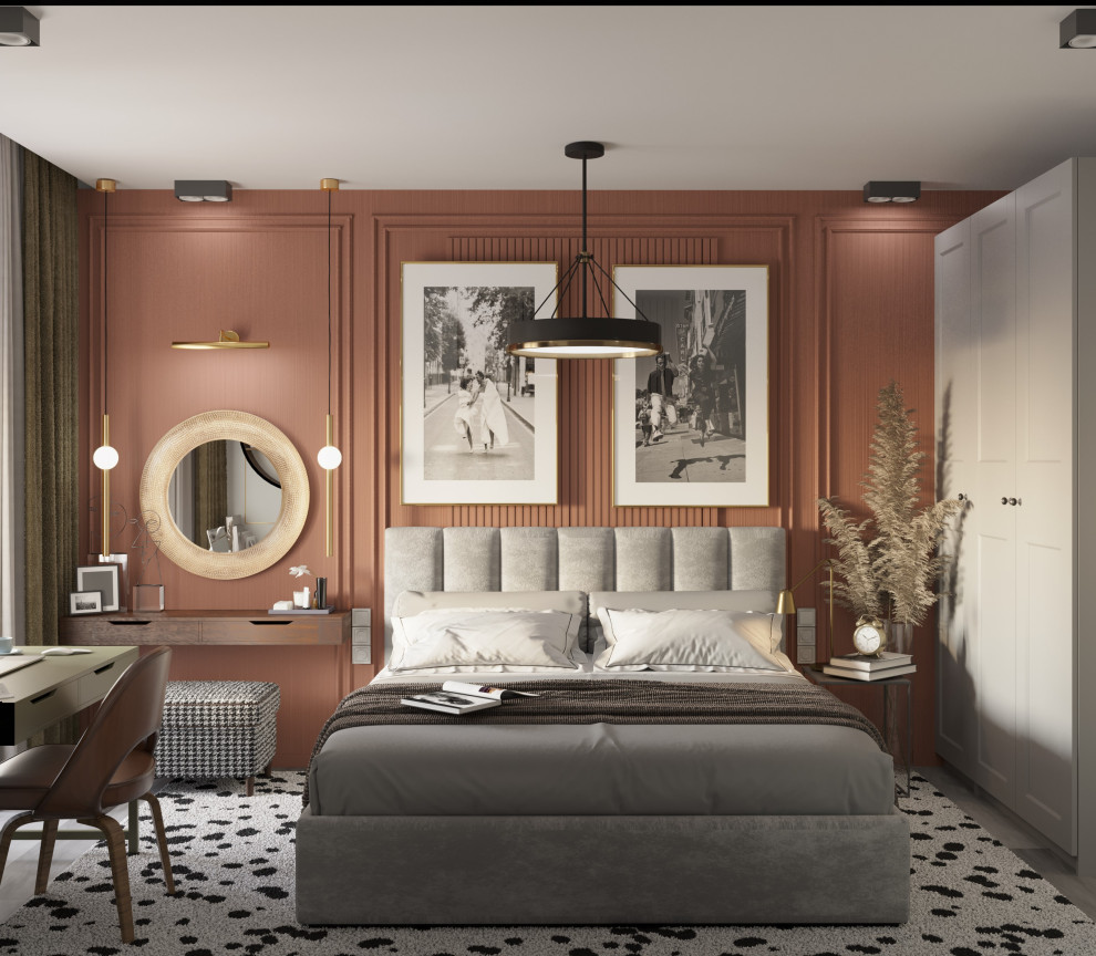 Дизайн-проект 3-комнатной квартиры на Харьковской улице в Москве, 60 м2