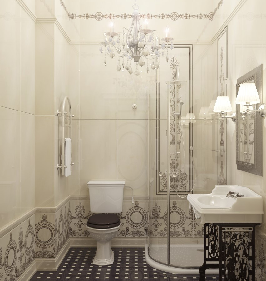 Квартира в роскошном классическом стиле