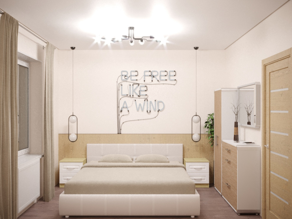 Дизайн-проект однокомнатной квартиры.