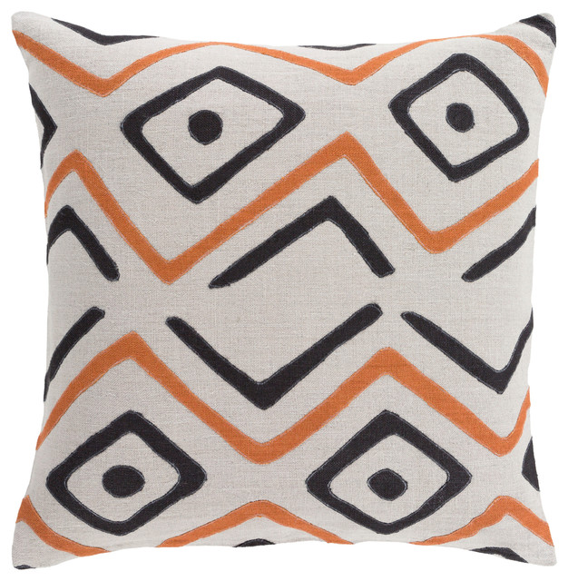 Nairobi Pillow Cover 13x19x0.25 Contemporary Decorative Pillows
