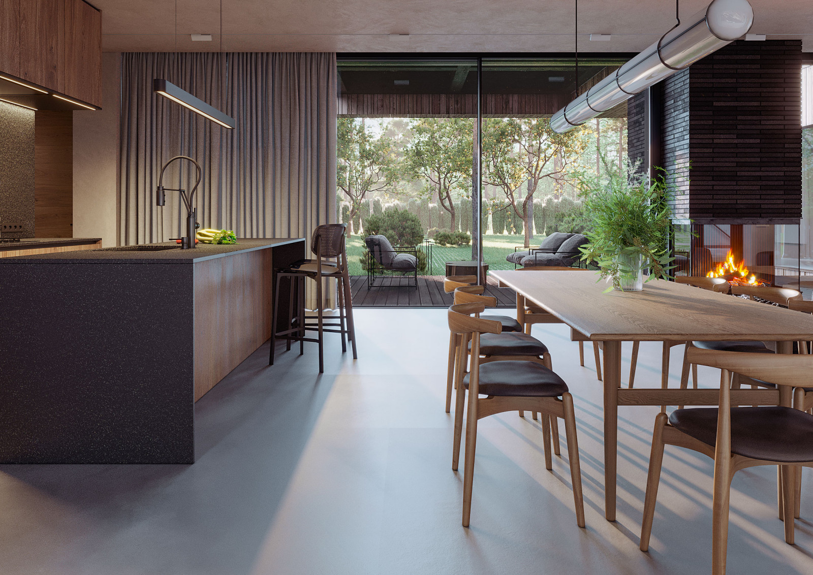 Skandi house interior