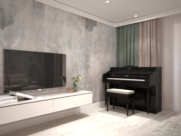 Проект 2-х комнатной квартиры