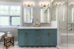 10 Beautiful Bathroom Vanity Wall Designs