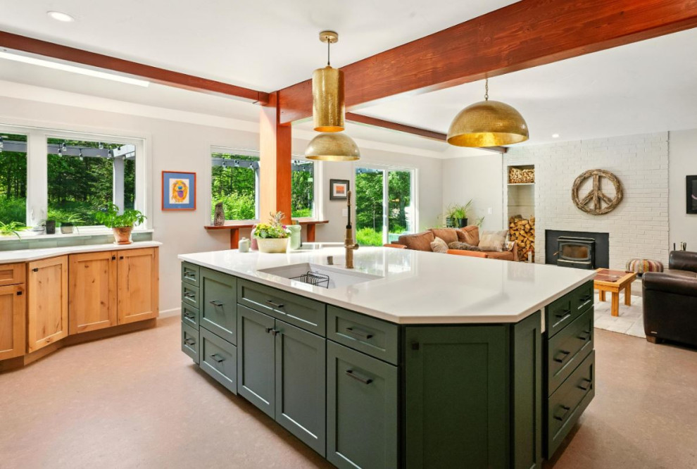 Kitchen - transitional kitchen idea