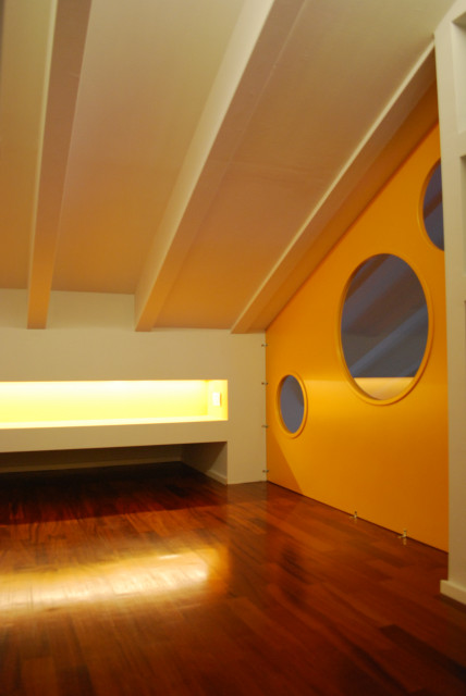 Appartamento D modern-schlafzimmer