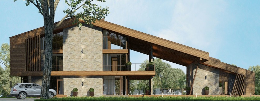 Индивидуальный жилой дом в пригороде Владивостока