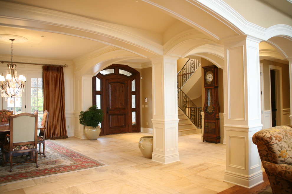 Traditional hallway in Cleveland.