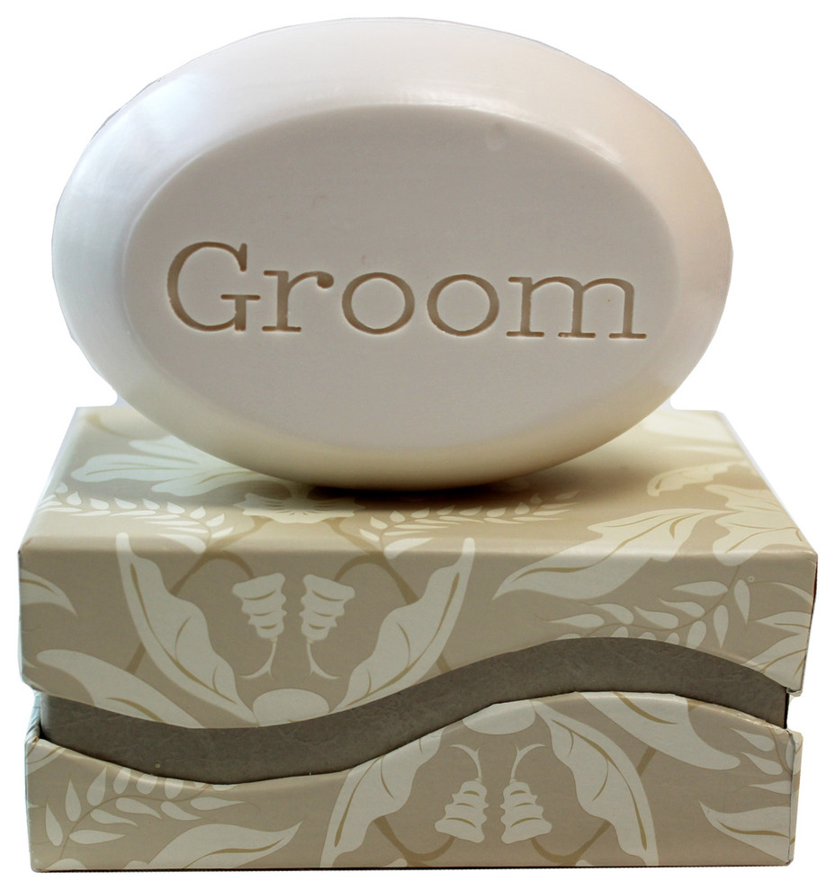 Scented Soap Bar Personalized – Groom, Morning Breeze