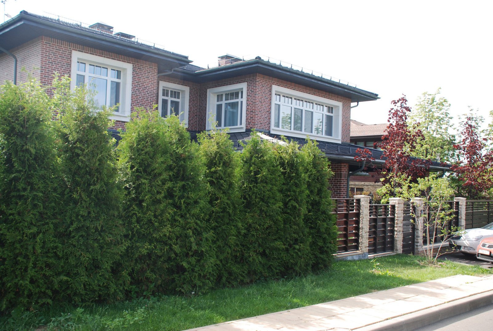 Современный сад в КП "Променад"