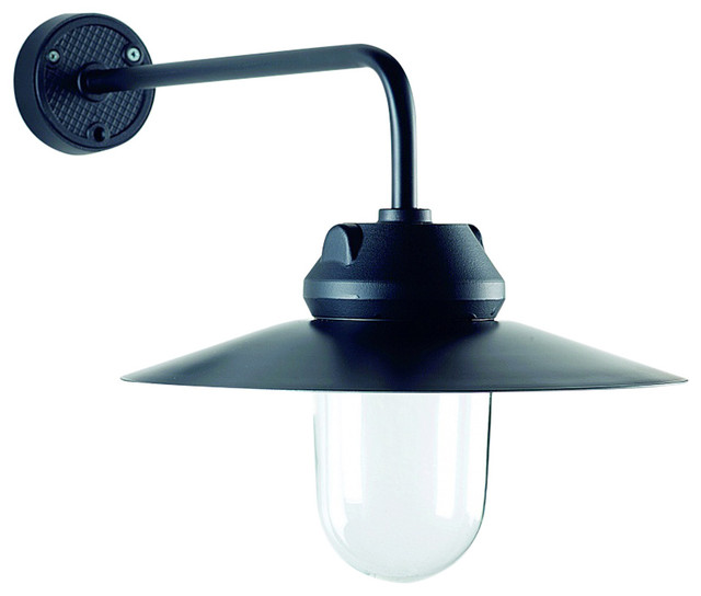Outdoor Wrought-Iron Wall Light