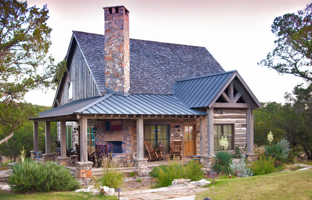 Texas Vacation Cabin Rustic Exterior Salt Lake City By