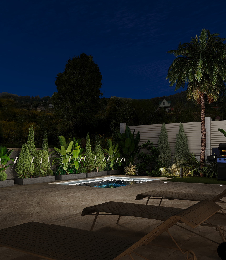 Архитектурный проект 1-но этажной MINIVILLI.terra