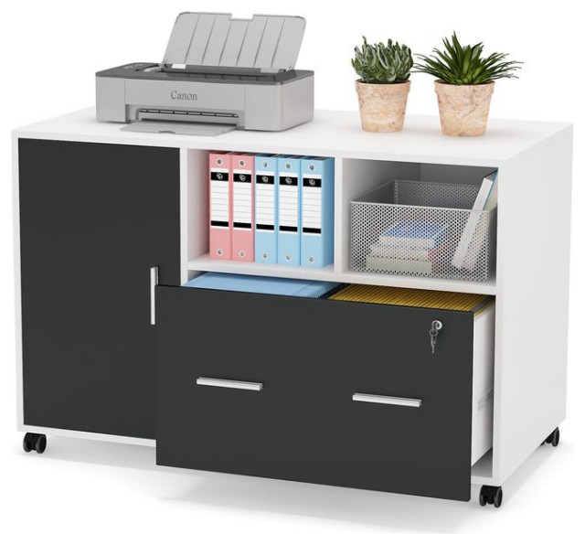 Tribesigns File Modern Filing White and Black