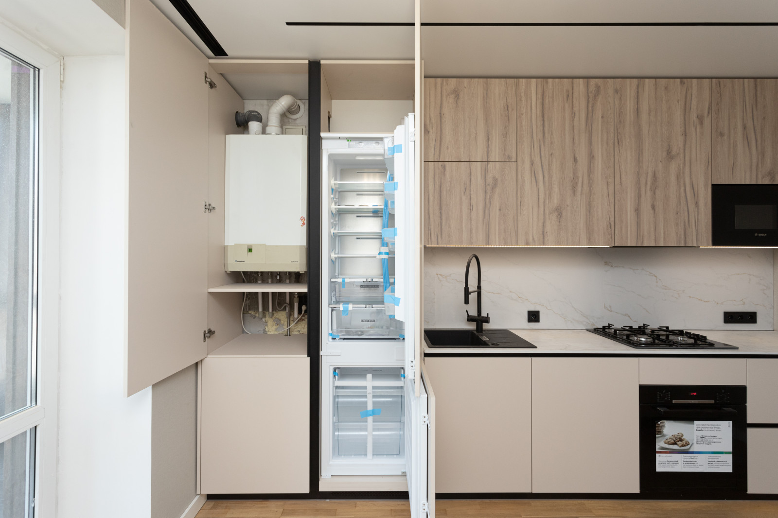 Современная кухня на ул. Озерной