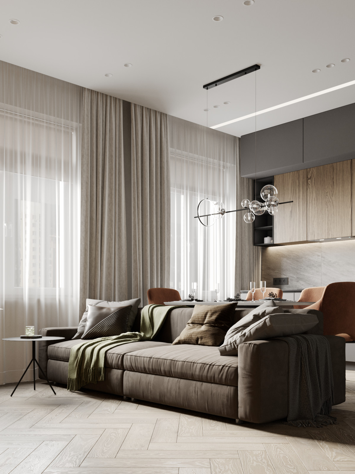 Квартира 87 м² - ЖК Da Vinci Новосибирск