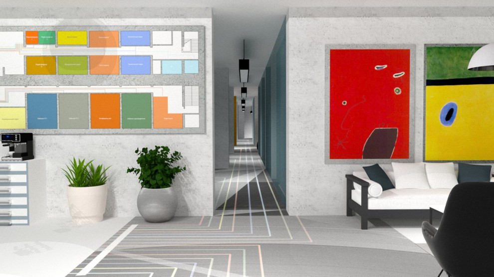 Офис информационной компании