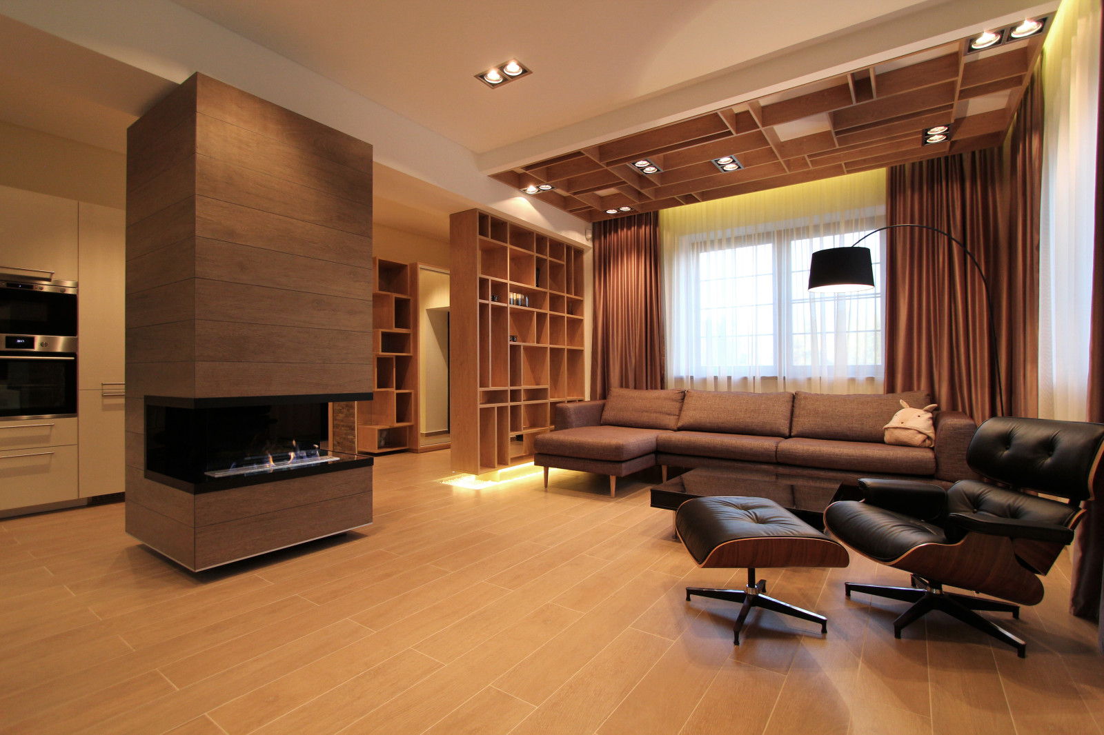 Интерьер загородного дома в  СНТ "Хуторок"