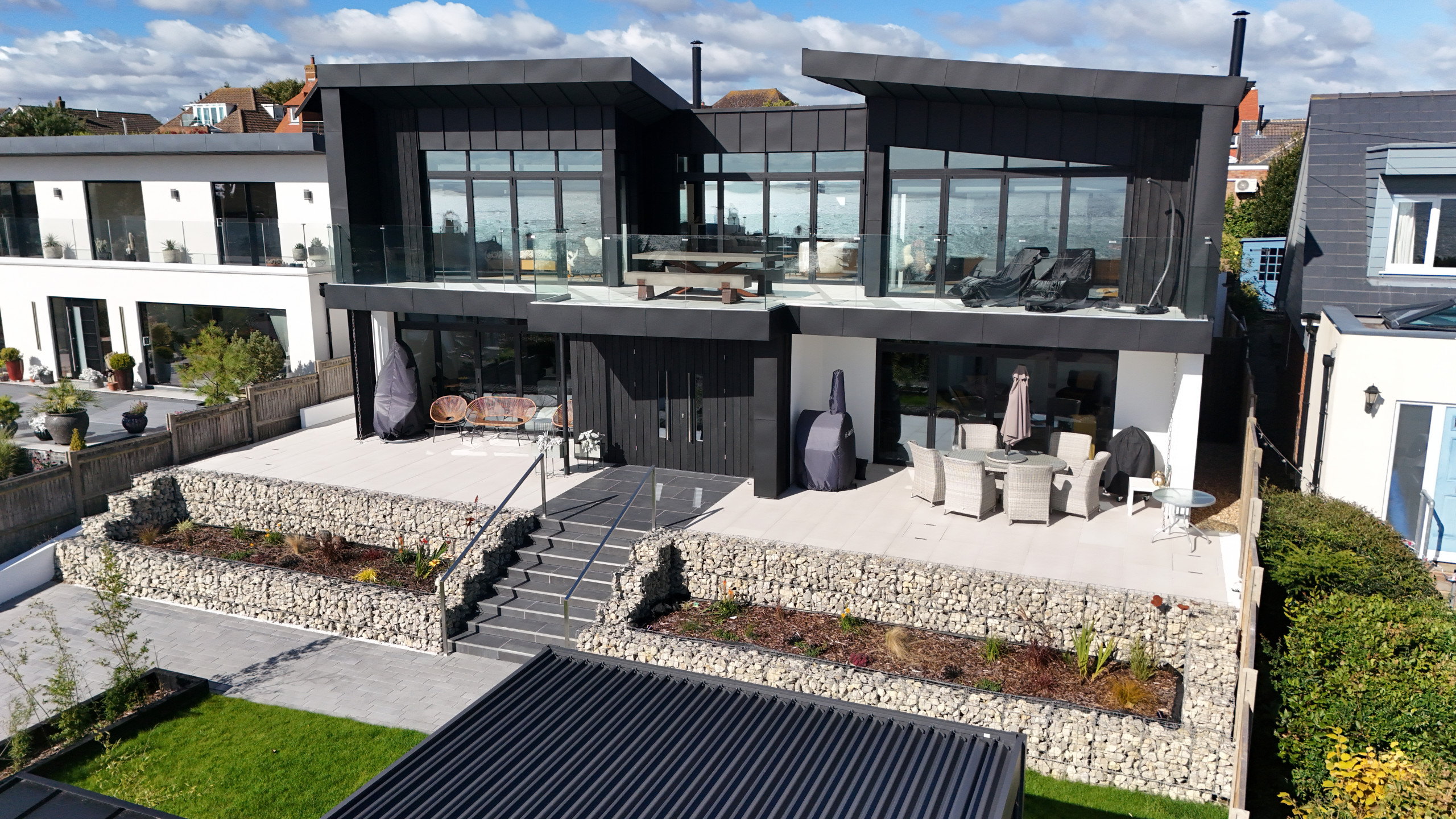 Salisbury Road is a high end new build development in a prime location with views over the bay.