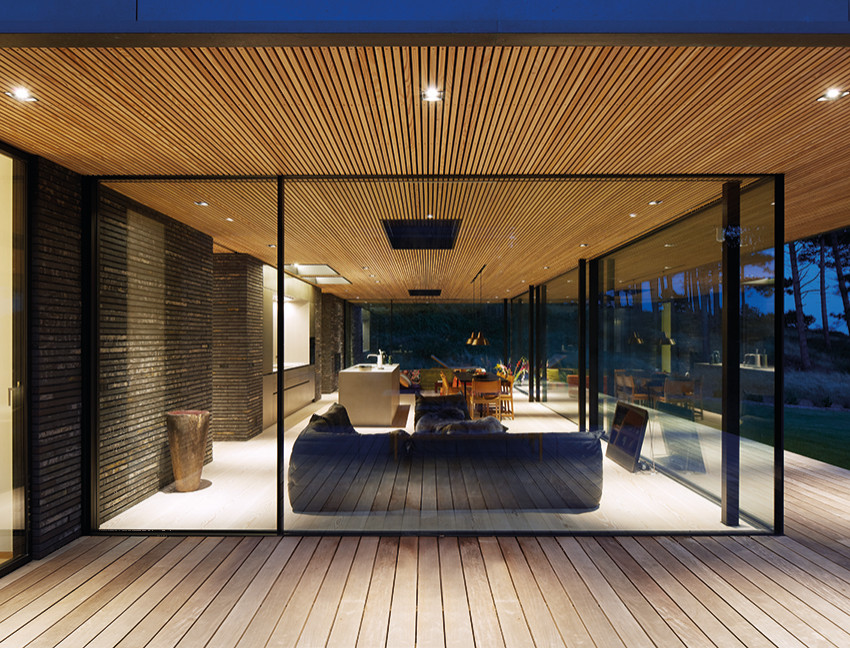 Nordische Terrasse in Hamburg