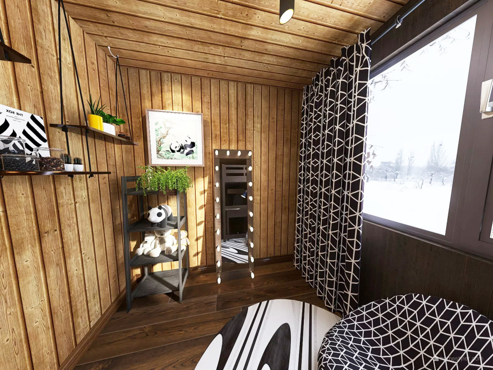 Детская комната в загородном доме.