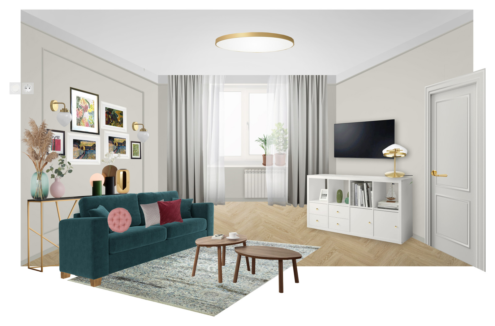 Проект: Тимирязевская ул., 40 кв.м.